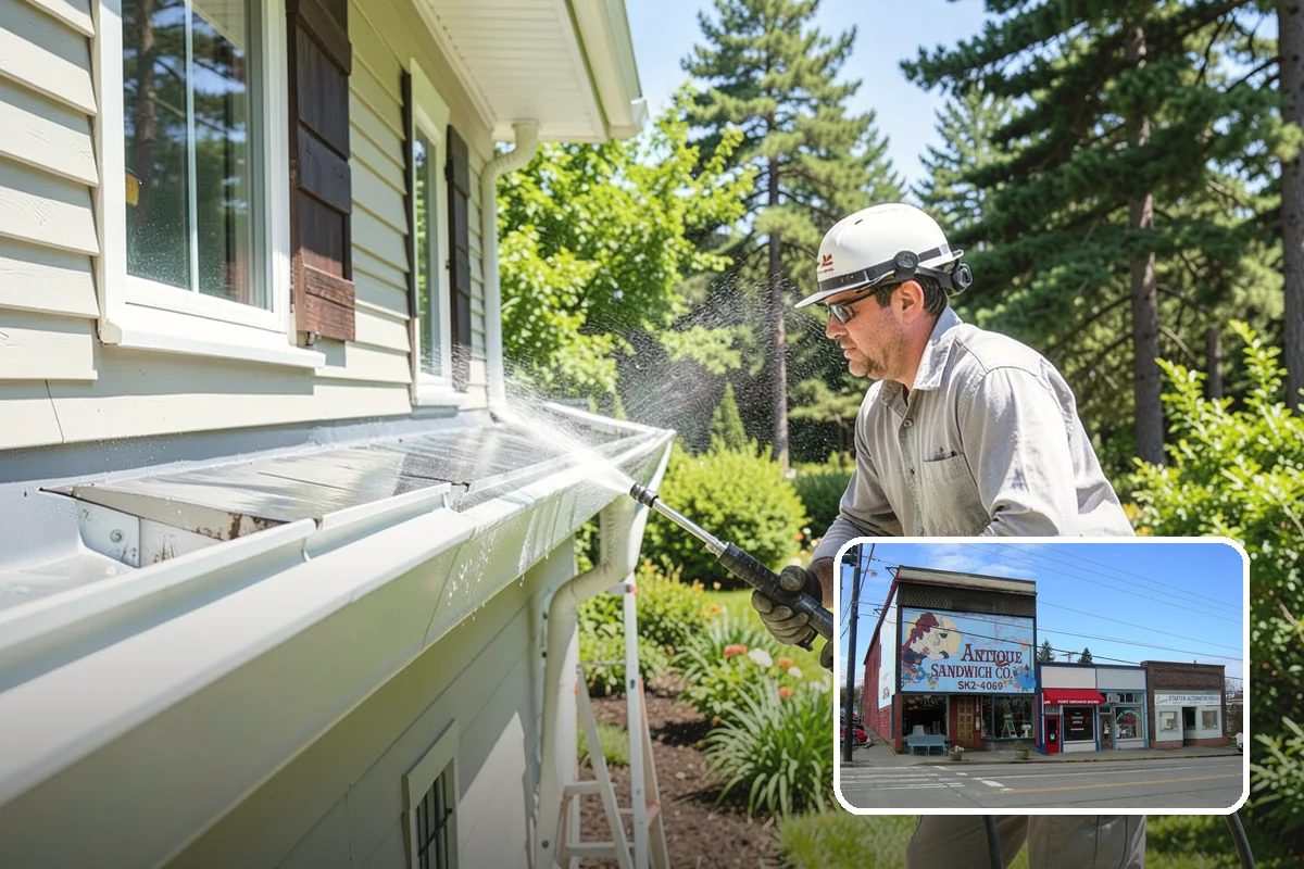 Entryway Cleaning in Ruston, Pierce County, WA - Sharpens the first impression at your front door