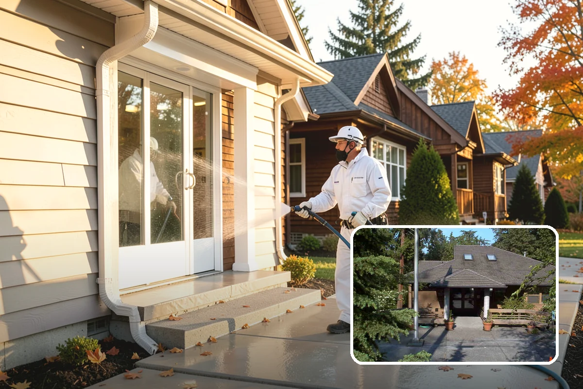 Entryway Cleaning in Yarrow Point, King County, WA - Sharpens the first impression at your front door