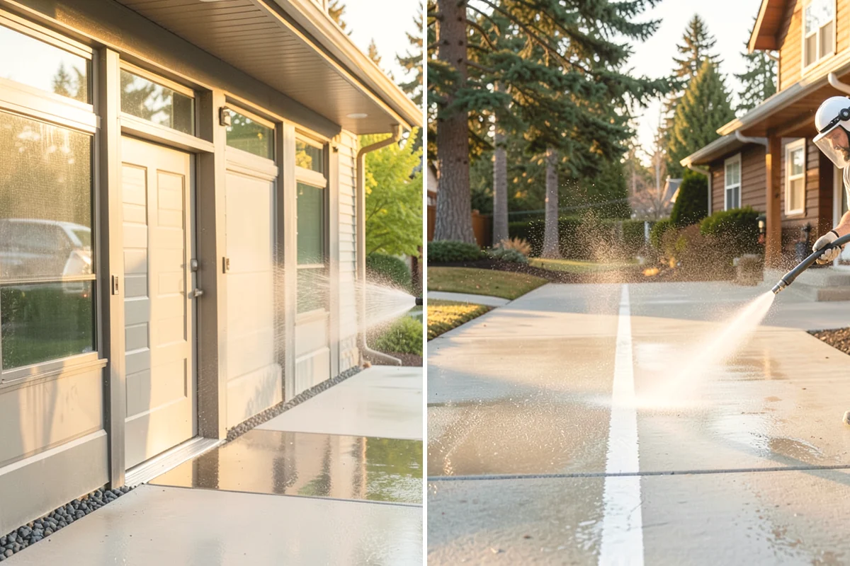 Entryway Cleaning in Yarrow Point, King County, WA - Sweep the landing and shield the door and fixtures