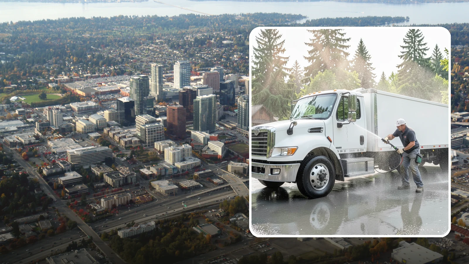 Equipment Washing in Bellevue, King County, WA - We wash heavy equipment and machinery to clear the caked mud, grease, and grime that Washington job sites build up.