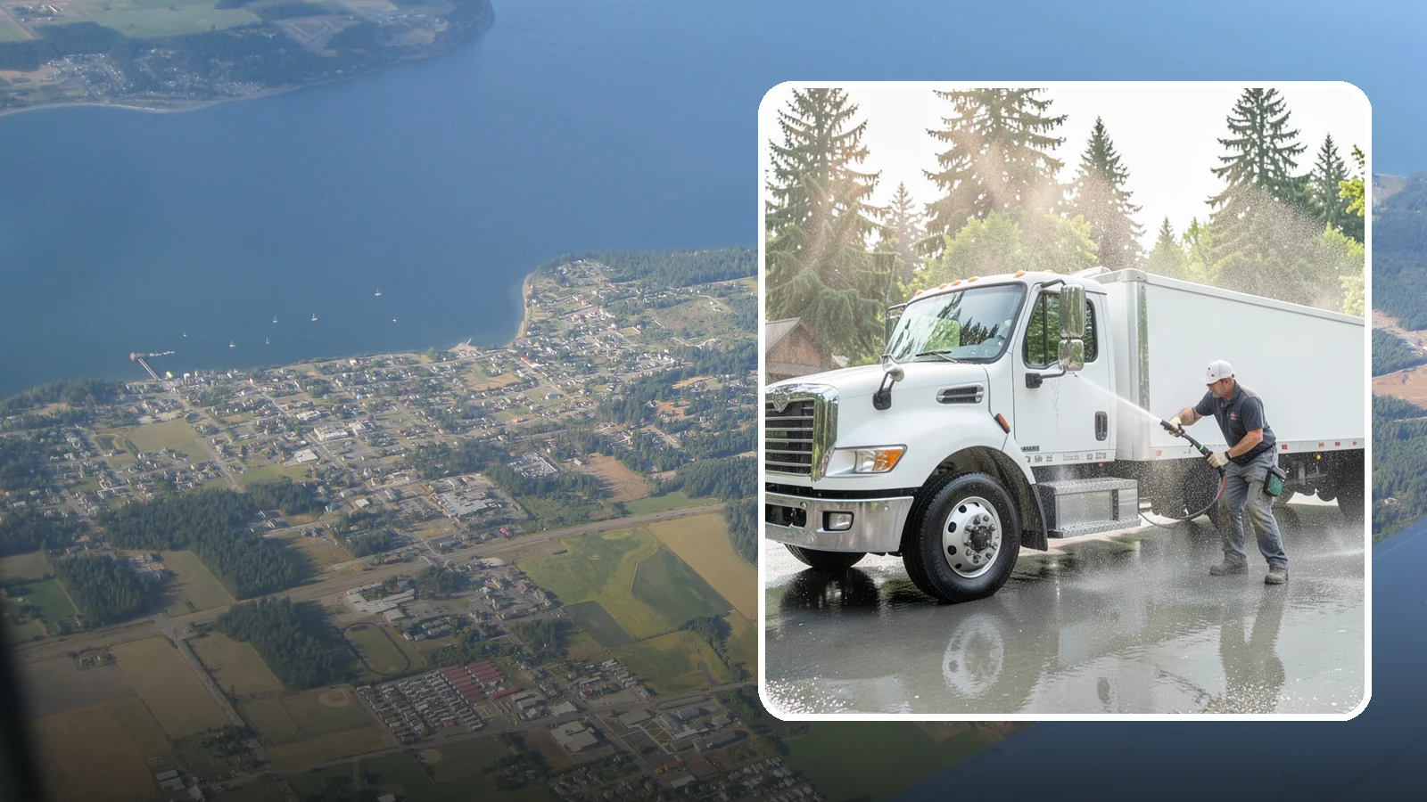 Equipment Washing in Coupeville, Island County, WA - We wash heavy equipment and machinery to clear the caked mud, grease, and grime that Washington job sites build up.