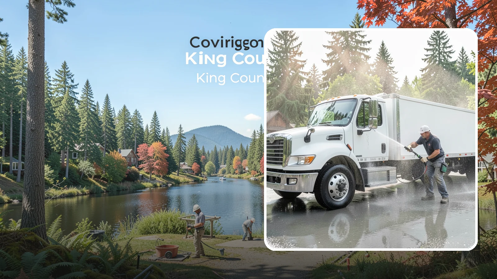 Equipment Washing in Covington, King County, WA - We wash heavy equipment and machinery to clear the caked mud, grease, and grime that Washington job sites build up.