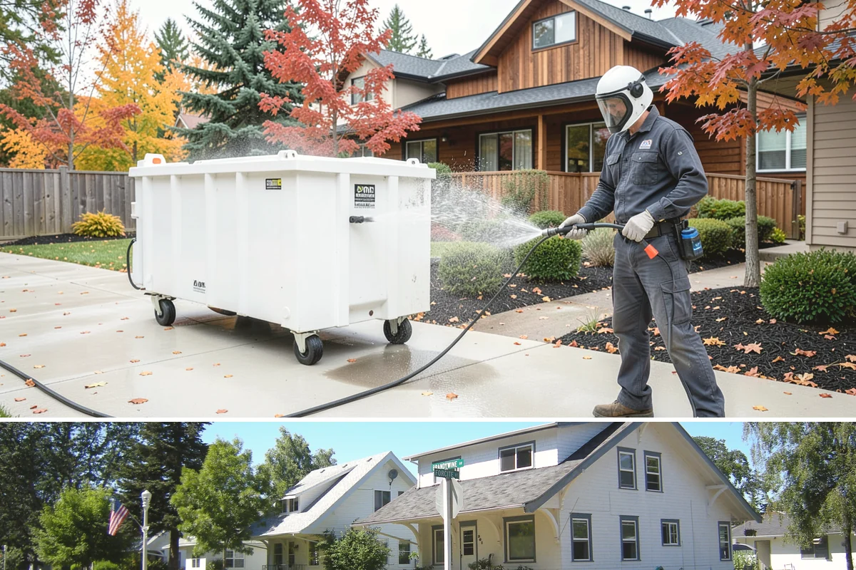 Equipment Washing in DuPont, Pierce County, WA - Regular washing through the muddy wet season keeps machinery workable, with a deep clean before any resale or inspection.