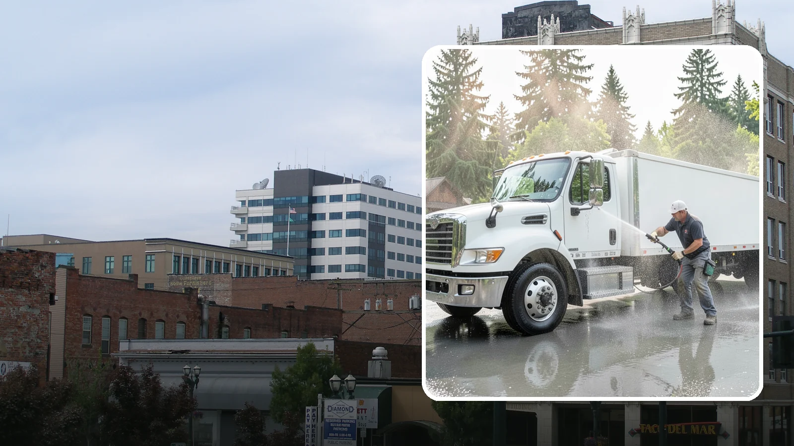 Equipment Washing in Everett, Snohomish County, WA - We wash heavy equipment and machinery to clear the caked mud, grease, and grime that Washington job sites build up.