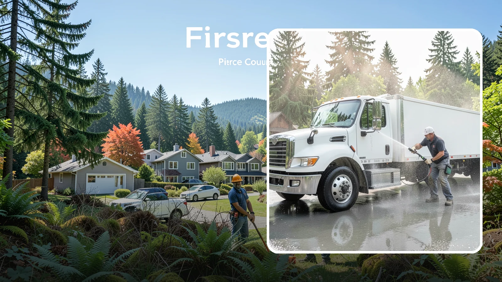 Equipment Washing in Fircrest, Pierce County, WA - We wash heavy equipment and machinery to clear the caked mud, grease, and grime that Washington job sites build up.