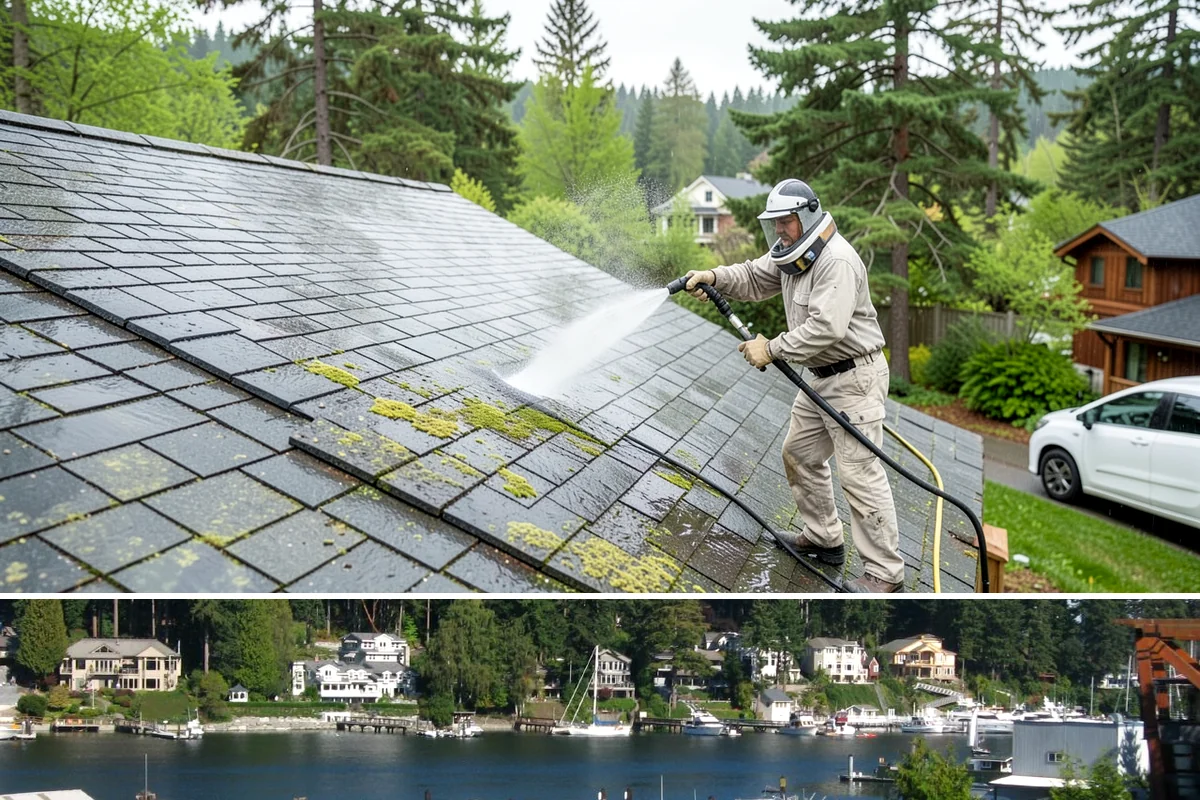 Equipment Washing in Gig Harbor, Pierce County, WA - Regular washing through the muddy wet season keeps machinery workable, with a deep clean before any resale or inspection.