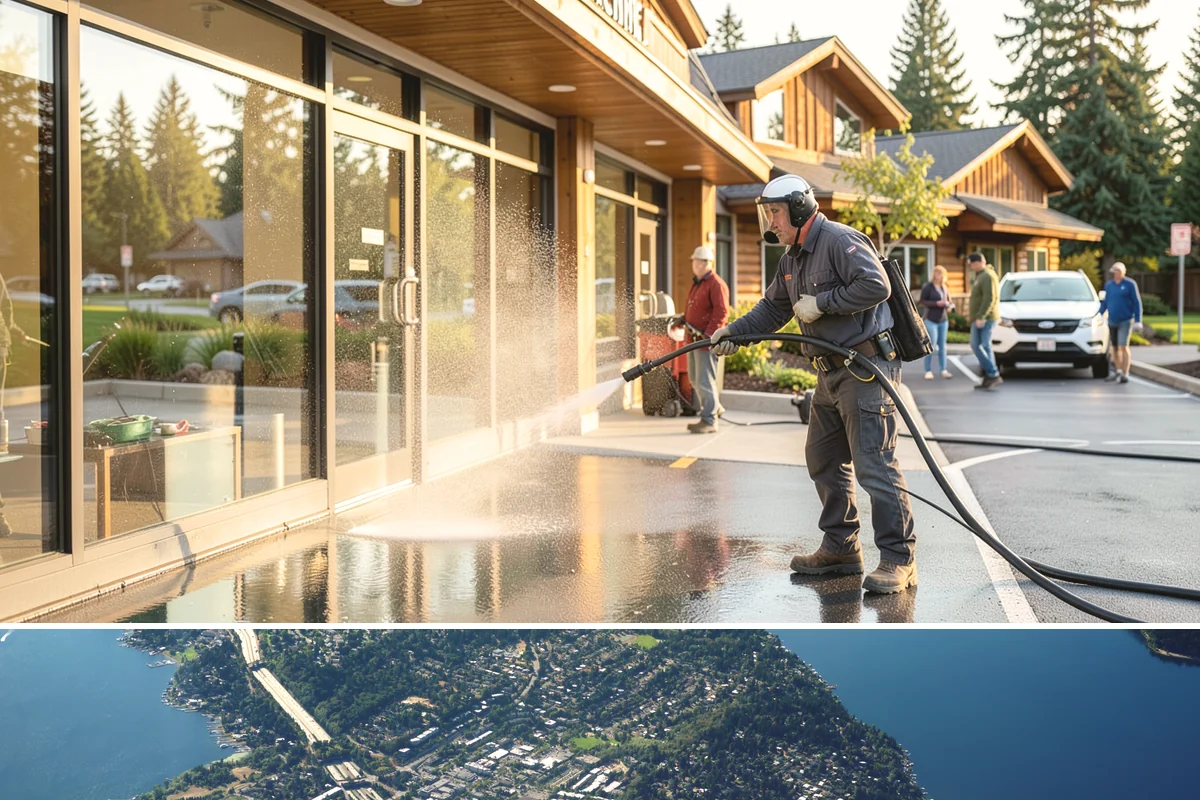 Equipment Washing in Mercer Island, King County, WA - Regular washing through the muddy wet season keeps machinery workable, with a deep clean before any resale or inspection.