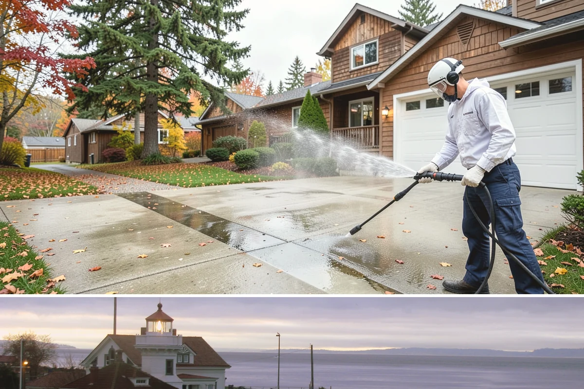 Equipment Washing in Mukilteo, Snohomish County, WA - Regular washing through the muddy wet season keeps machinery workable, with a deep clean before any resale or inspection.