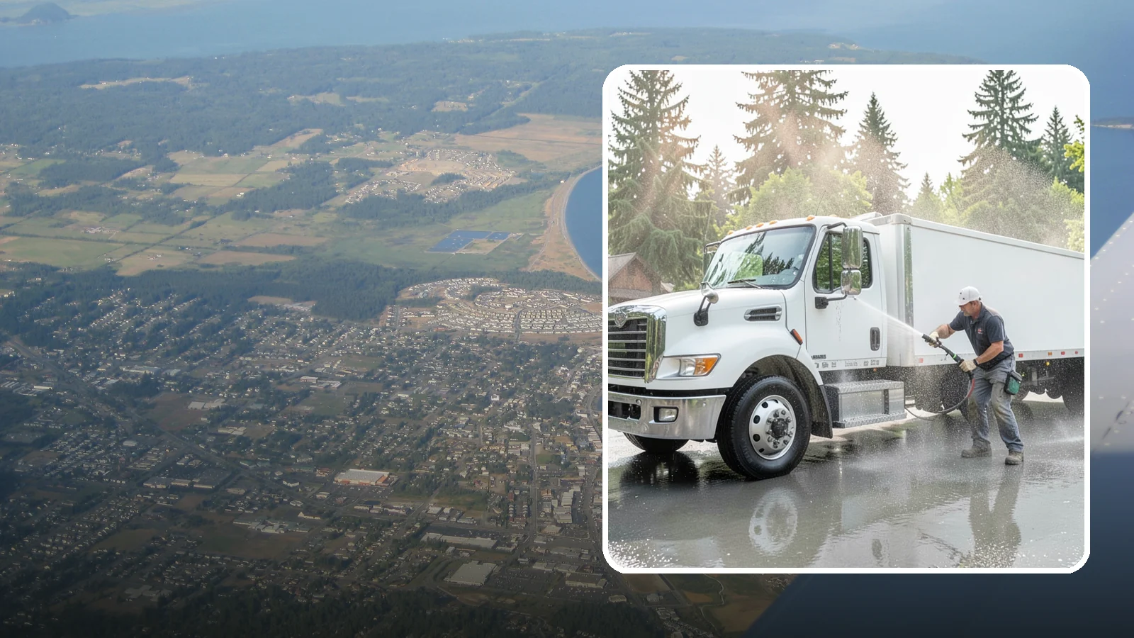 Equipment Washing in Oak Harbor, Island County, WA - We wash heavy equipment and machinery to clear the caked mud, grease, and grime that Washington job sites build up.
