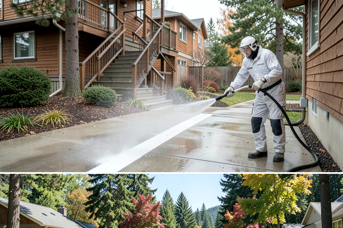 Equipment Washing in Orting, Pierce County, WA - Regular washing through the muddy wet season keeps machinery workable, with a deep clean before any resale or inspection.