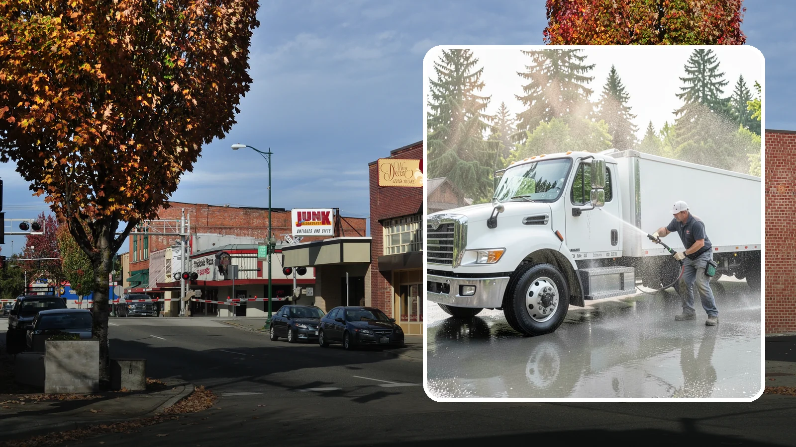 Equipment Washing in Puyallup, Pierce County, WA - We wash heavy equipment and machinery to clear the caked mud, grease, and grime that Washington job sites build up.