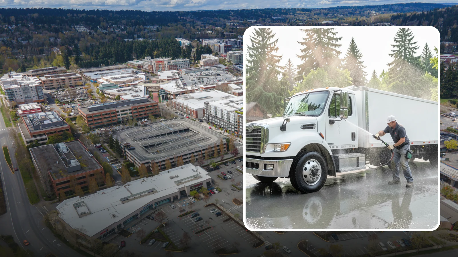 Equipment Washing in Redmond, King County, WA - We wash heavy equipment and machinery to clear the caked mud, grease, and grime that Washington job sites build up.
