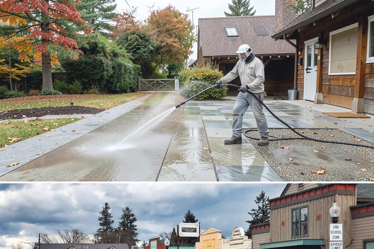 Equipment Washing in Roy, Pierce County, WA - Regular washing through the muddy wet season keeps machinery workable, with a deep clean before any resale or inspection.