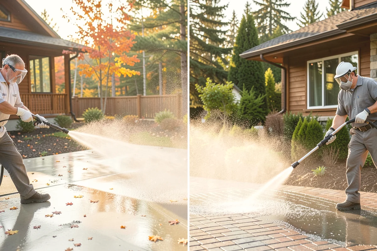 Equipment Washing in Ruston, Pierce County, WA - Pre-scrape and pre-soak heavy mud deposits