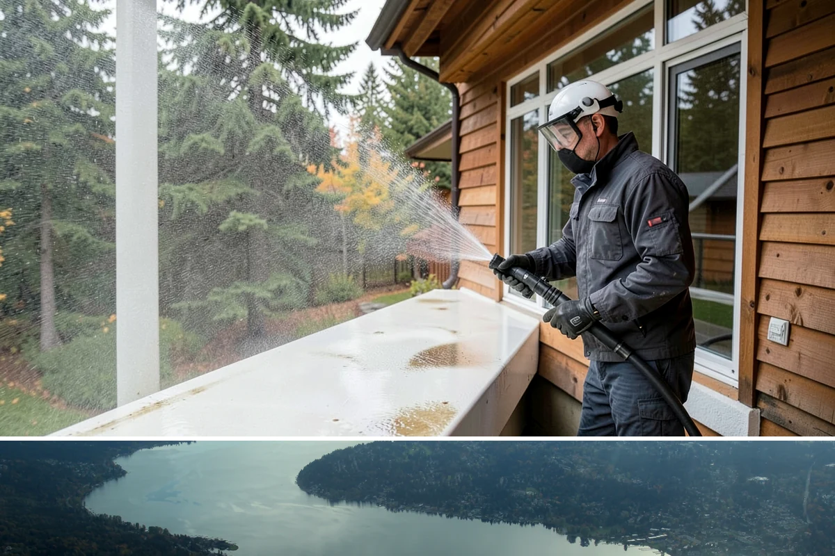 Equipment Washing in Sammamish, King County, WA - Regular washing through the muddy wet season keeps machinery workable, with a deep clean before any resale or inspection.