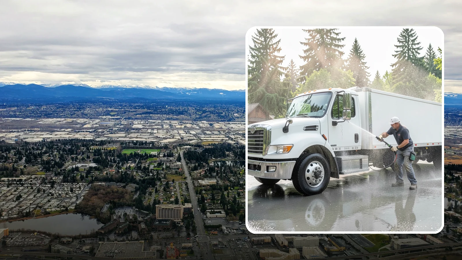 Equipment Washing in SeaTac, King County, WA - We wash heavy equipment and machinery to clear the caked mud, grease, and grime that Washington job sites build up.