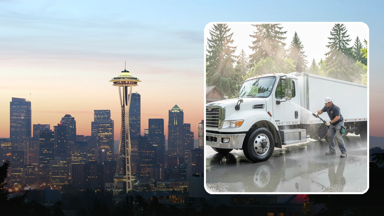 Equipment Washing in Seattle, King County, WA - We wash heavy equipment and machinery to clear the caked mud, grease, and grime that Washington job sites build up.