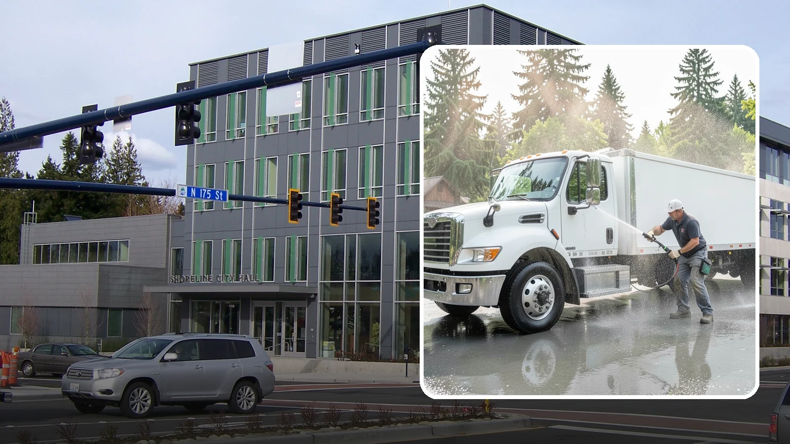 Equipment Washing in Shoreline, King County, WA - We wash heavy equipment and machinery to clear the caked mud, grease, and grime that Washington job sites build up.