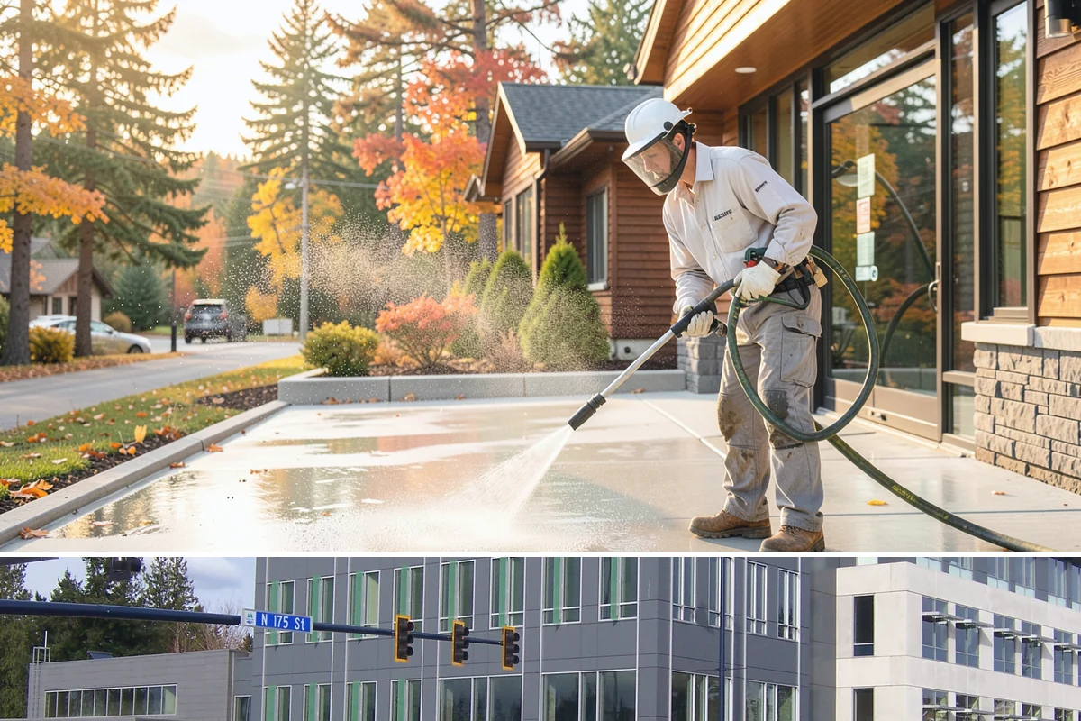 Equipment Washing in Shoreline, King County, WA - Regular washing through the muddy wet season keeps machinery workable, with a deep clean before any resale or inspection.