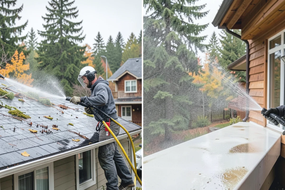 Equipment Washing in Skykomish, King County, WA - Pre-scrape and pre-soak heavy mud deposits