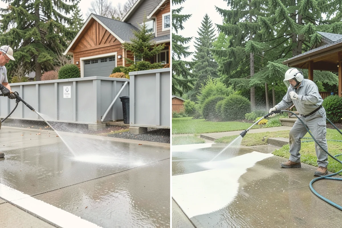 Equipment Washing in Snohomish, Snohomish County, WA - Pre-scrape and pre-soak heavy mud deposits