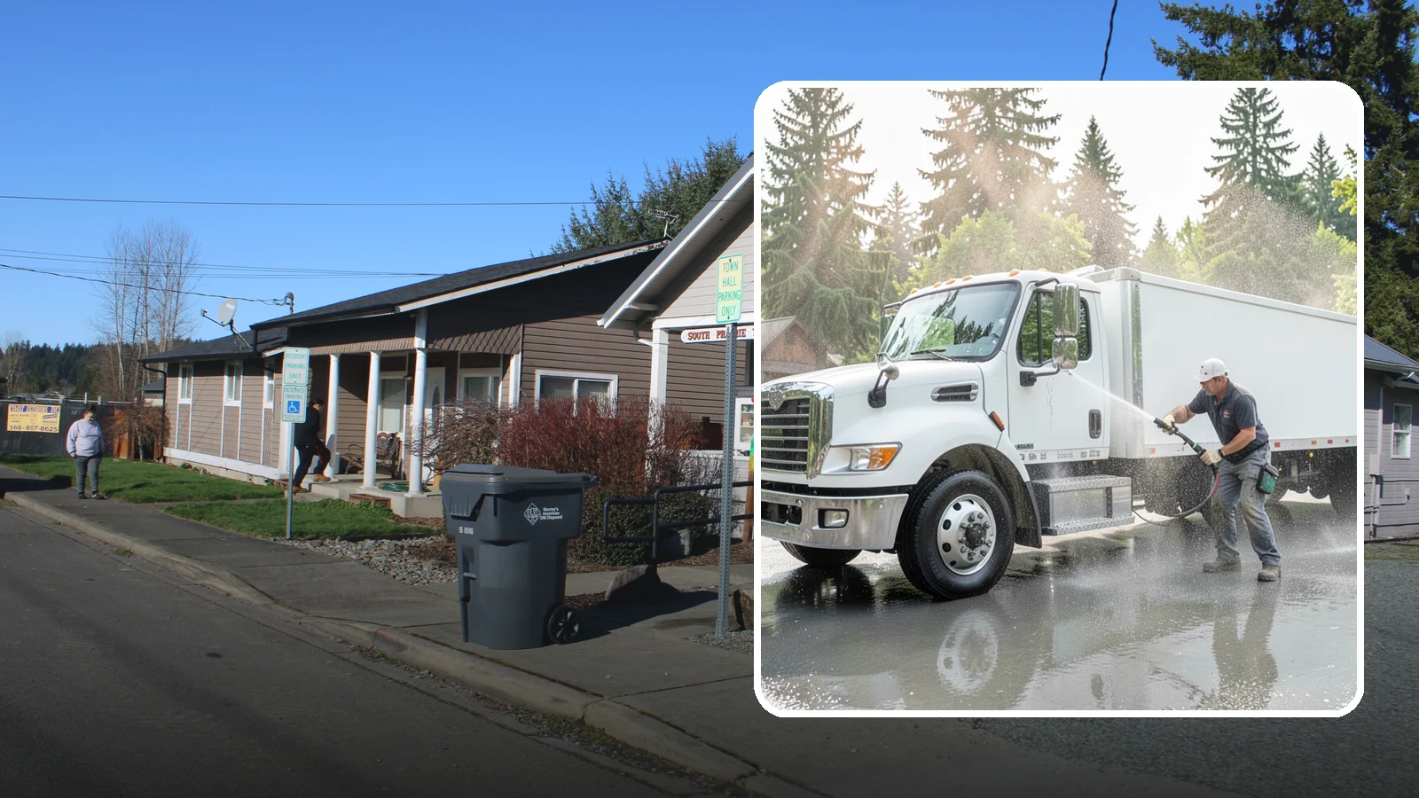 Equipment Washing in South Prairie, Pierce County, WA - We wash heavy equipment and machinery to clear the caked mud, grease, and grime that Washington job sites build up.