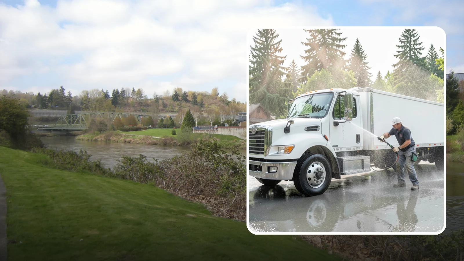 Equipment Washing in Tukwila, King County, WA - We wash heavy equipment and machinery to clear the caked mud, grease, and grime that Washington job sites build up.
