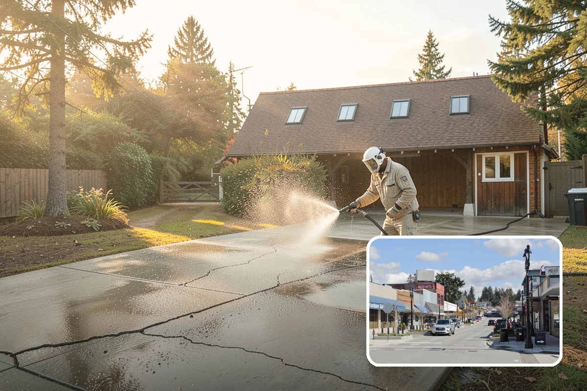 Event Prep Cleaning in Bothell, King County, WA - Prepares patios and walkways for guests and foot traffic