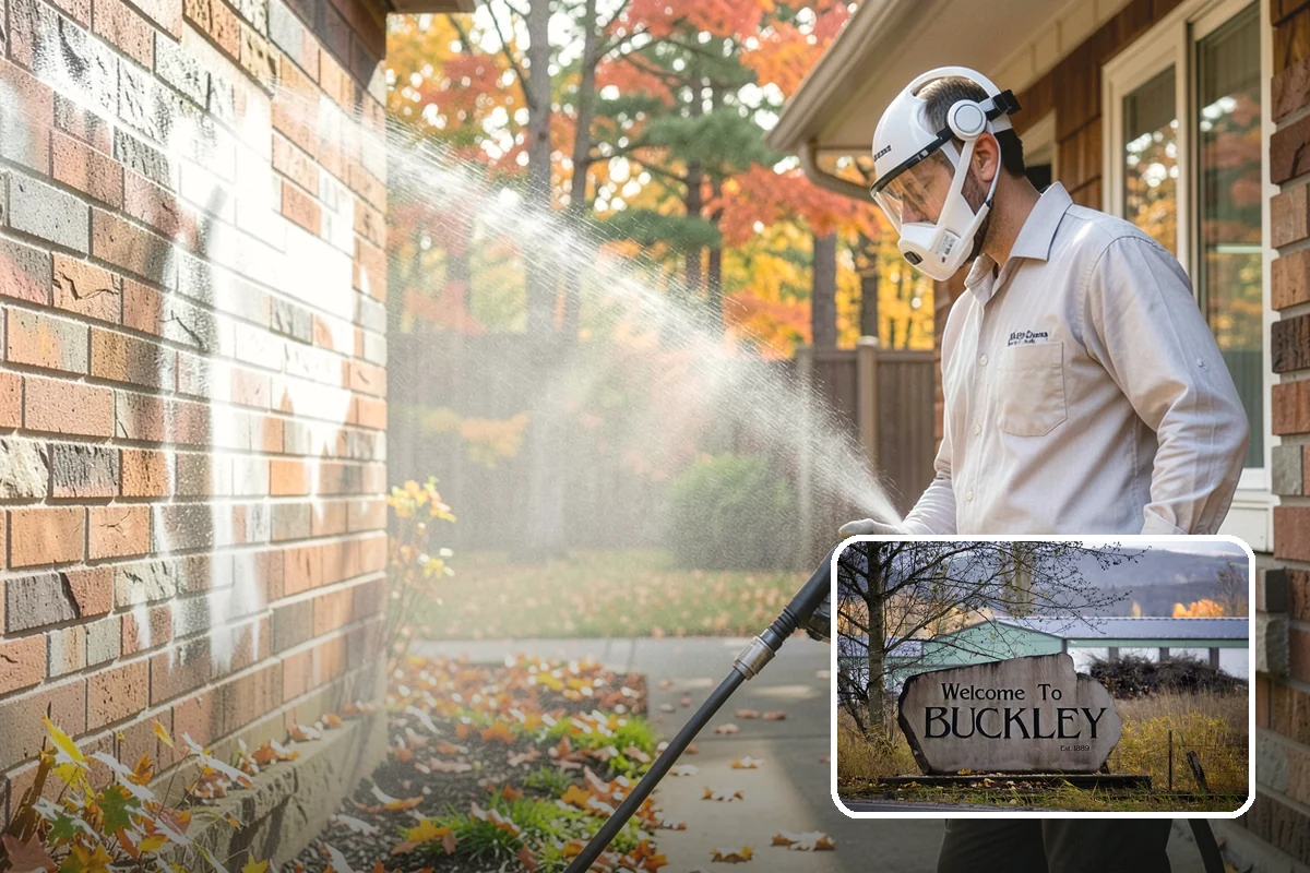 Event Prep Cleaning in Buckley, Pierce County, WA - Prepares patios and walkways for guests and foot traffic