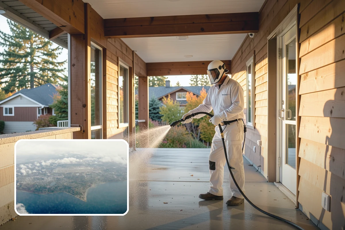 Event Prep Cleaning in Burien, King County, WA - Prepares patios and walkways for guests and foot traffic