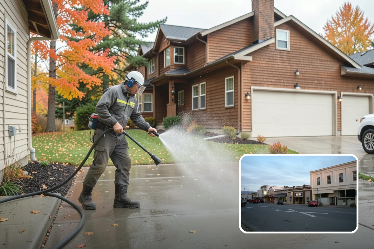 Event Prep Cleaning in Burlington, Skagit County, WA - Prepares patios and walkways for guests and foot traffic