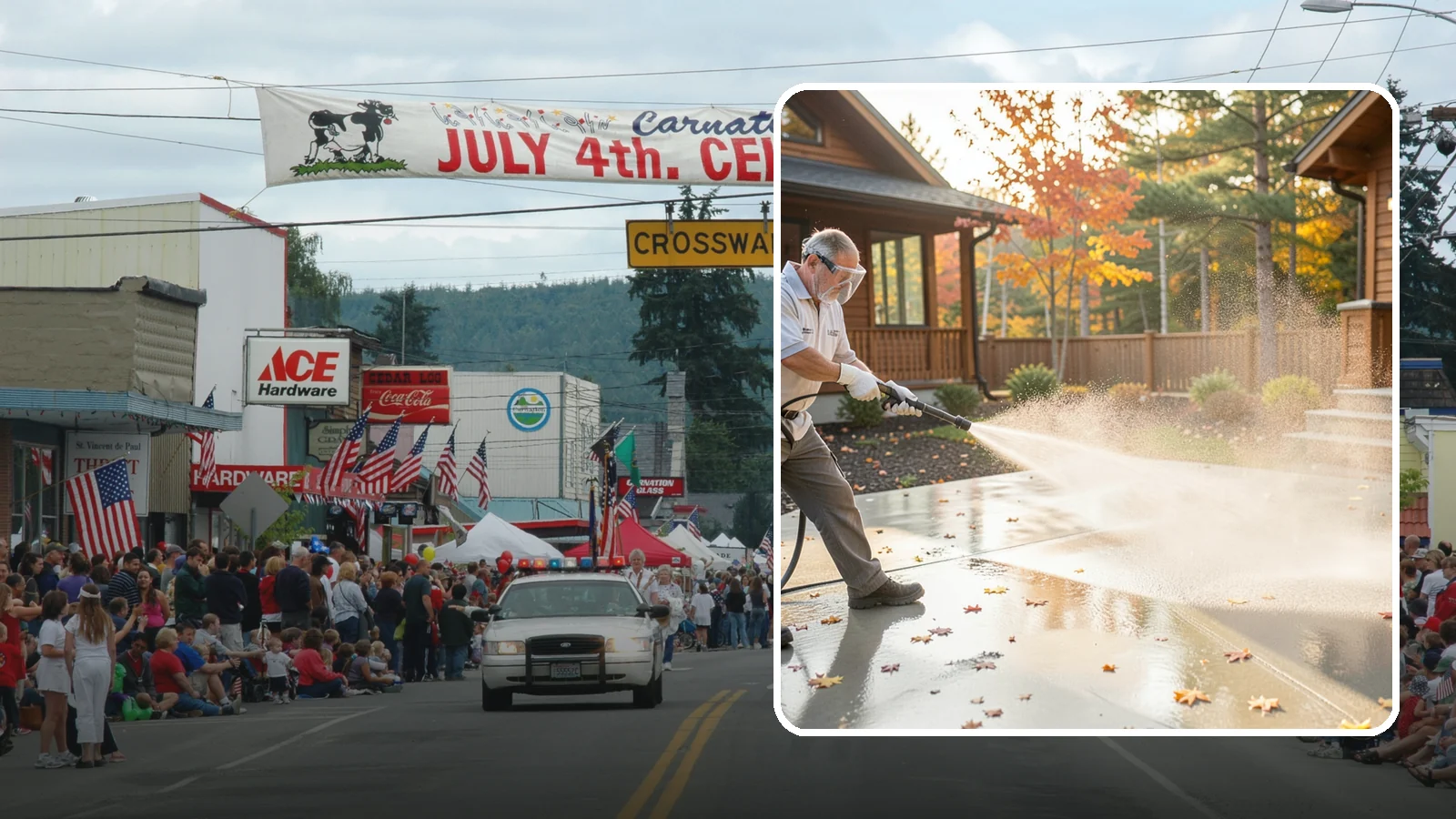 Event Prep Cleaning in Carnation, King County, WA - Event prep cleaning readies patios, walkways, and gathering spaces so your outdoor venue looks its best for a wedding, party, or...