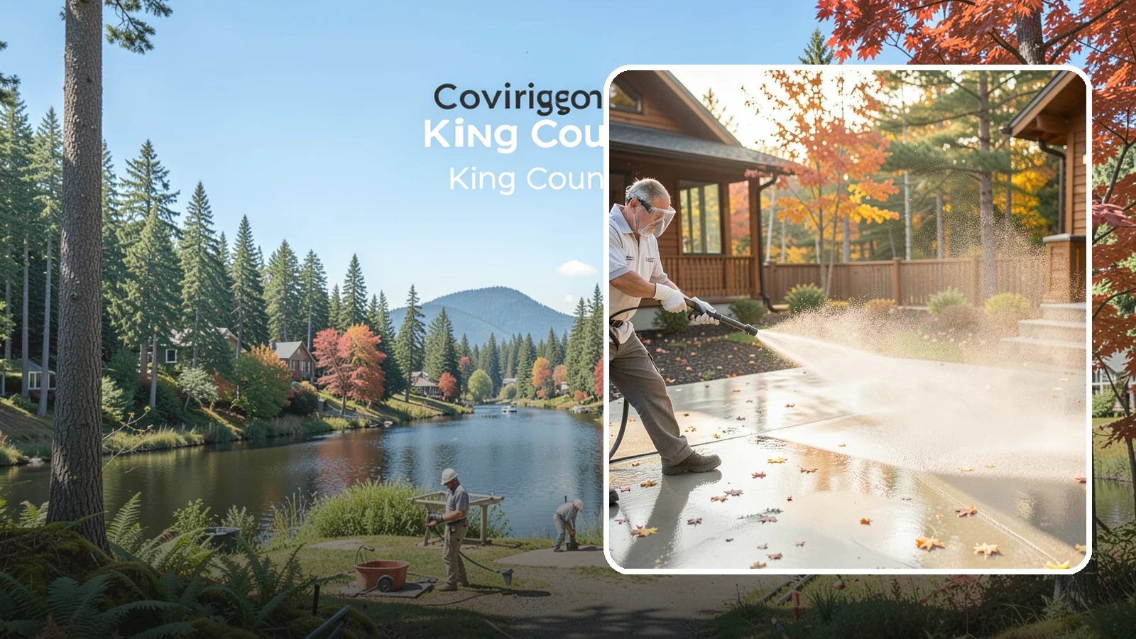 Event Prep Cleaning in Covington, King County, WA - Event prep cleaning readies patios, walkways, and gathering spaces so your outdoor venue looks its best for a wedding, party, or...