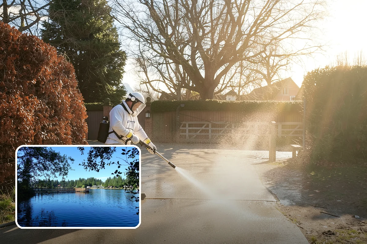 Event Prep Cleaning in Federal Way, King County, WA - Prepares patios and walkways for guests and foot traffic