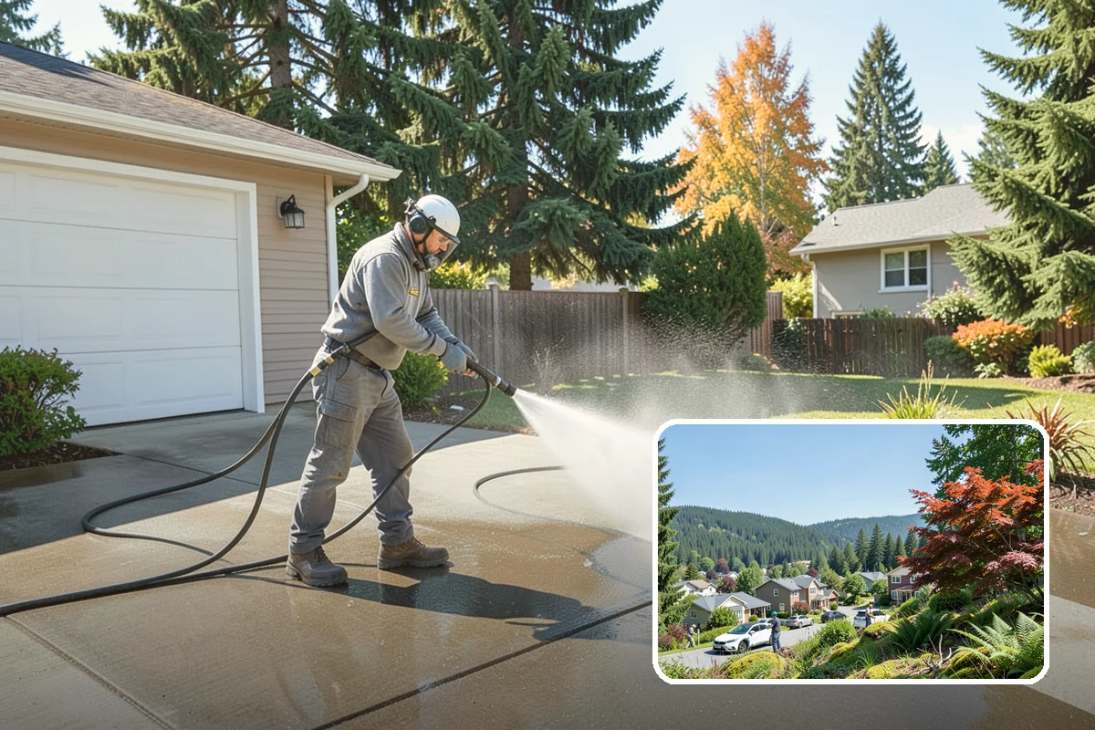 Event Prep Cleaning in Index, Snohomish County, WA - Prepares patios and walkways for guests and foot traffic