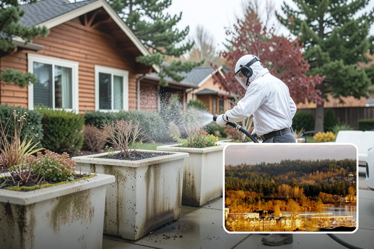 Event Prep Cleaning in Kenmore, King County, WA - Prepares patios and walkways for guests and foot traffic