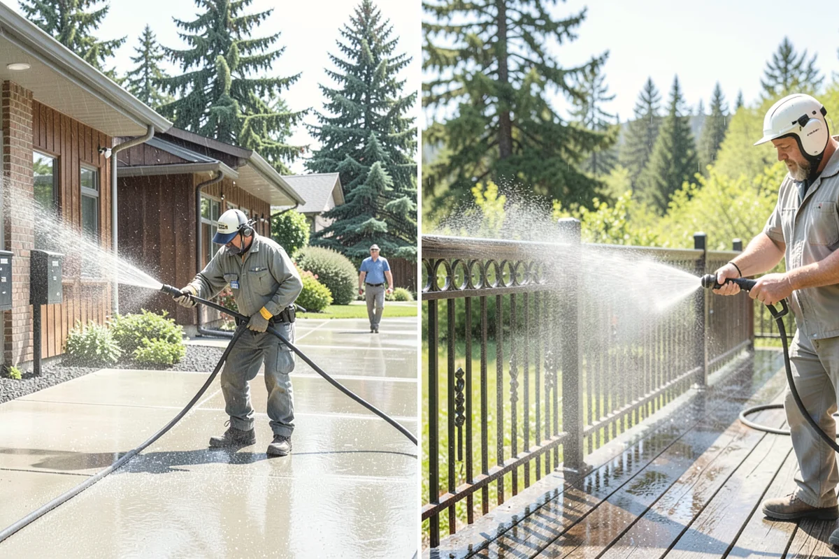 Event Prep Cleaning in La Conner, Skagit County, WA - Identify the event footprint and guest pathways