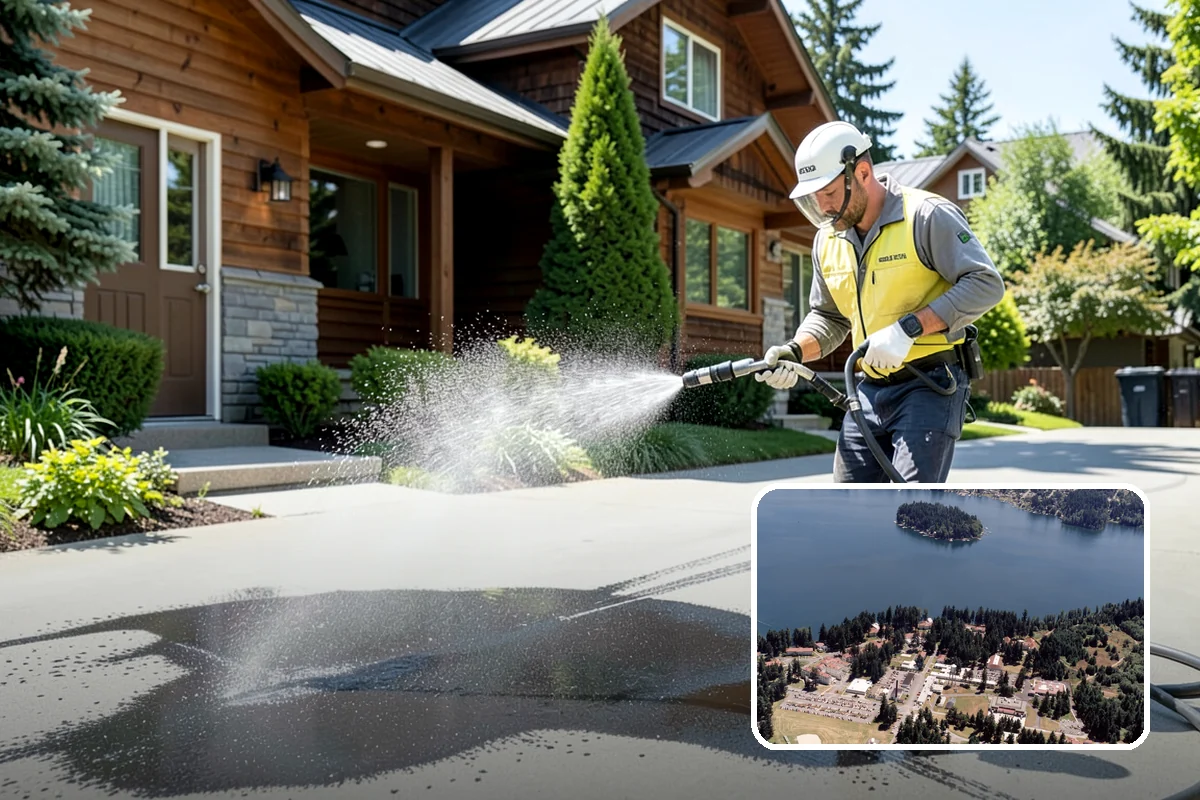 Event Prep Cleaning in Lakewood, Pierce County, WA - Prepares patios and walkways for guests and foot traffic
