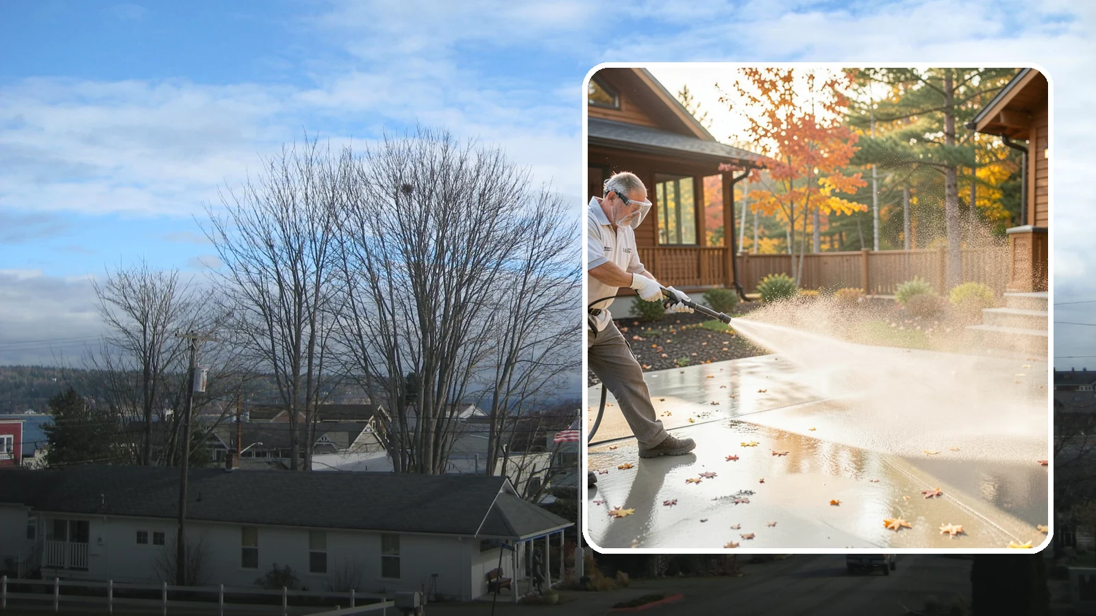 Event Prep Cleaning in Langley, Island County, WA - Event prep cleaning readies patios, walkways, and gathering spaces so your outdoor venue looks its best for a wedding, party, or...