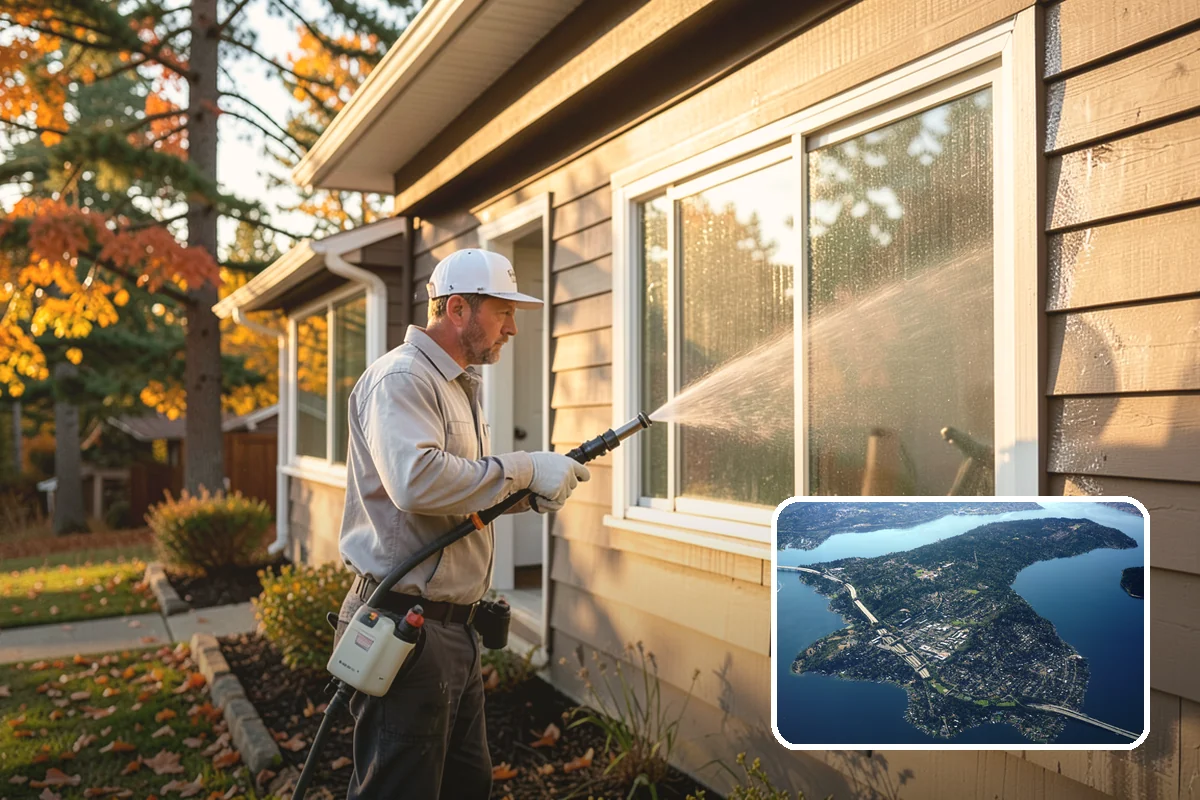 Event Prep Cleaning in Mercer Island, King County, WA - Prepares patios and walkways for guests and foot traffic