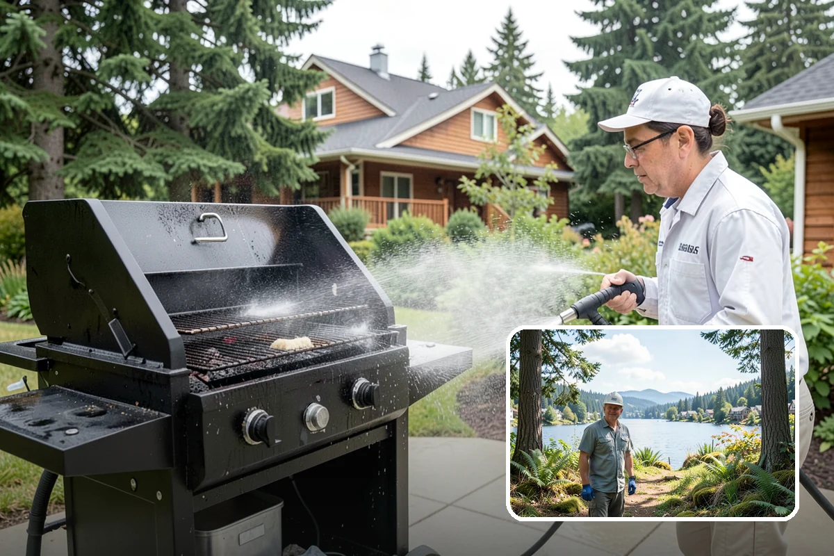 Event Prep Cleaning in Milton, King County, WA - Prepares patios and walkways for guests and foot traffic