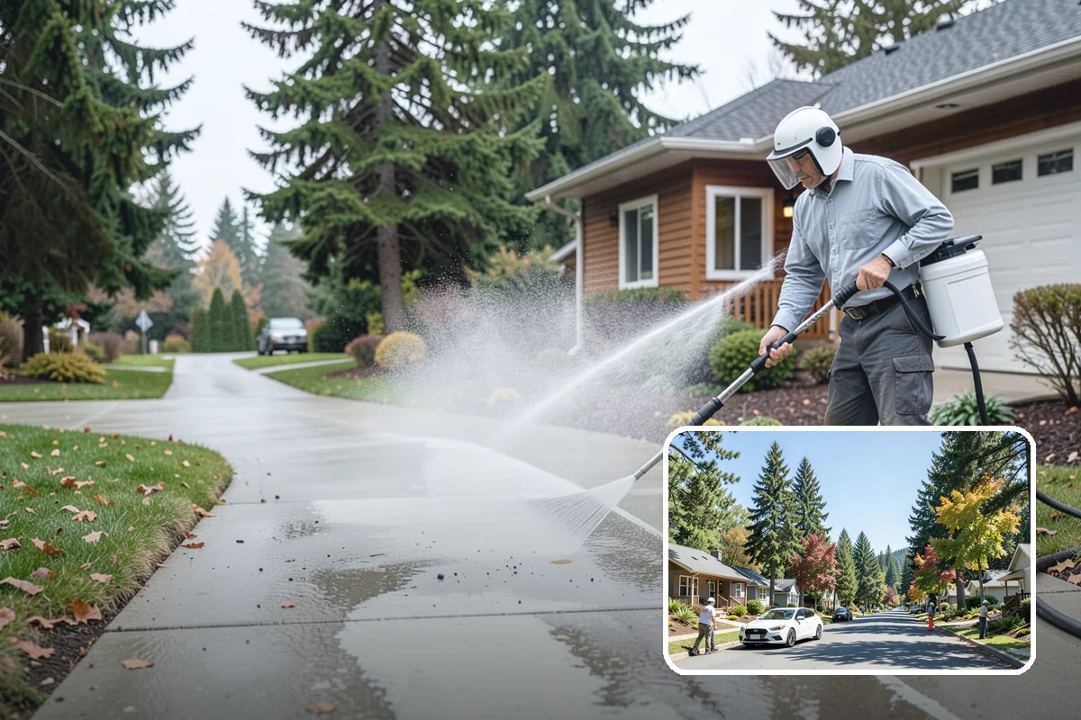 Event Prep Cleaning in Orting, Pierce County, WA - Prepares patios and walkways for guests and foot traffic