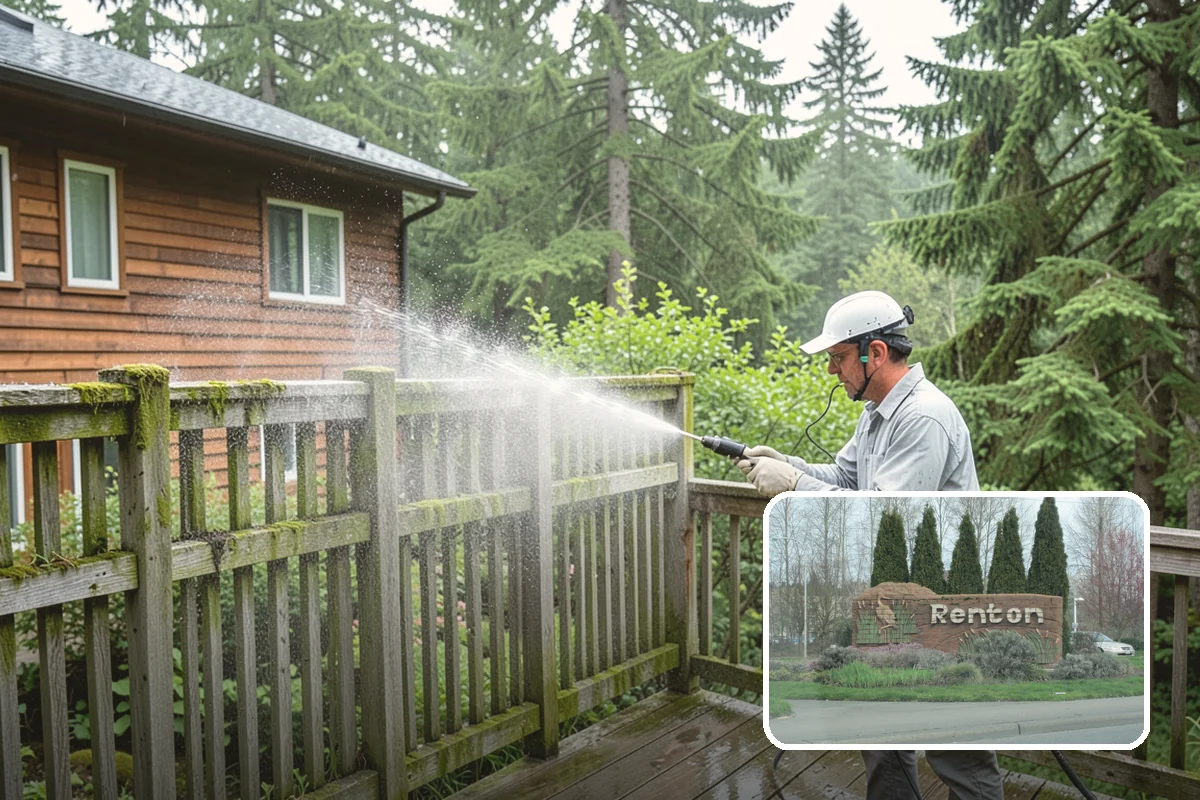 Event Prep Cleaning in Renton, King County, WA - Prepares patios and walkways for guests and foot traffic