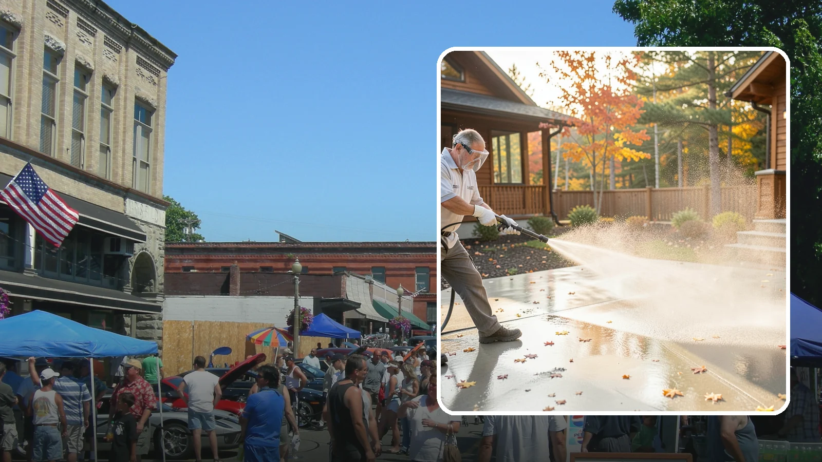 Event Prep Cleaning in Snohomish, Snohomish County, WA - Event prep cleaning readies patios, walkways, and gathering spaces so your outdoor venue looks its best for a wedding, party, or...