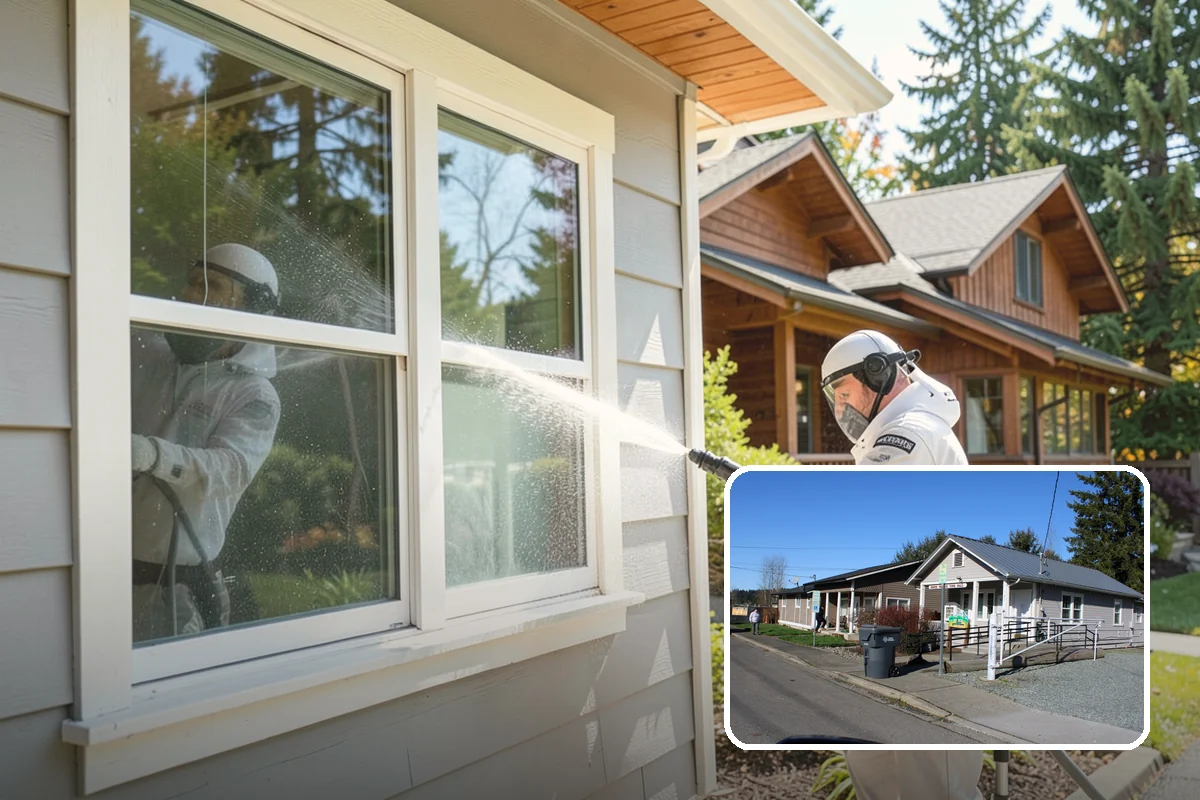 Event Prep Cleaning in South Prairie, Pierce County, WA - Prepares patios and walkways for guests and foot traffic
