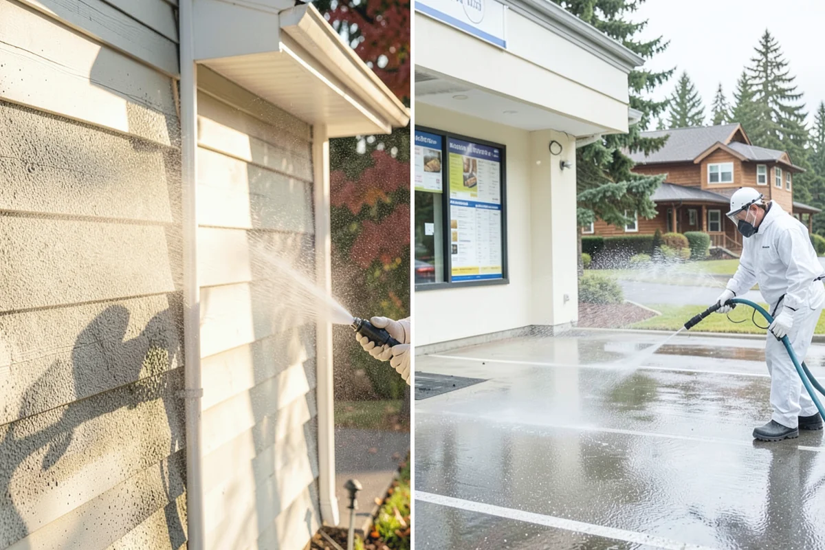 Event Prep Cleaning in South Prairie, Pierce County, WA - Identify the event footprint and guest pathways