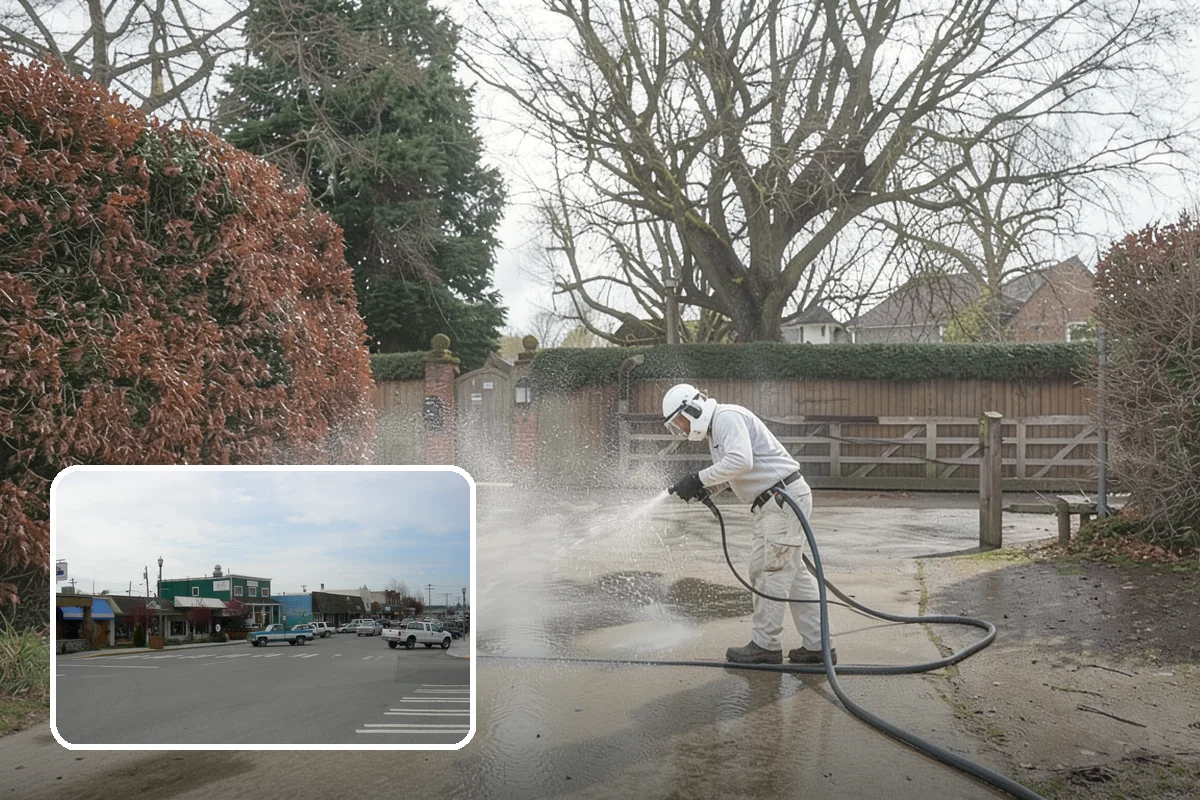 Event Prep Cleaning in Stanwood, Snohomish County, WA - Prepares patios and walkways for guests and foot traffic