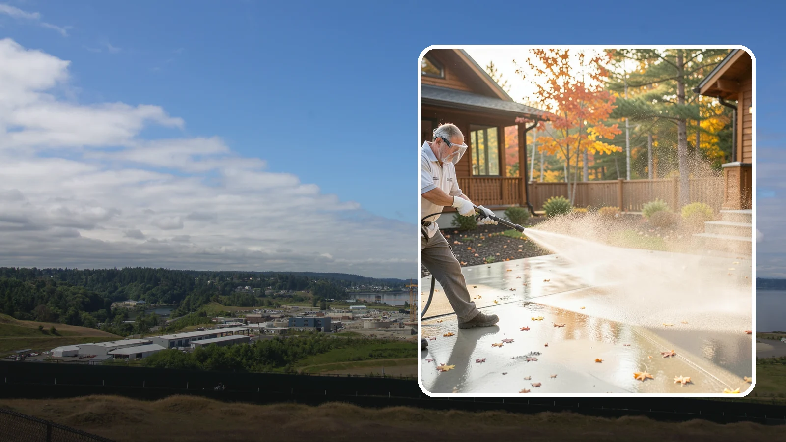 Event Prep Cleaning in University Place, Pierce County, WA - Event prep cleaning readies patios, walkways, and gathering spaces so your outdoor venue looks its best for a wedding, party, or...