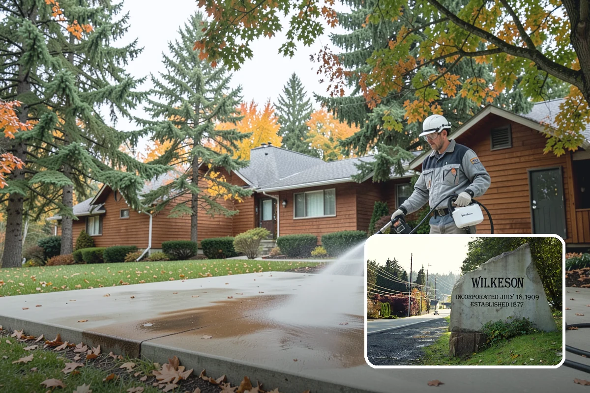 Event Prep Cleaning in Wilkeson, Pierce County, WA - Prepares patios and walkways for guests and foot traffic