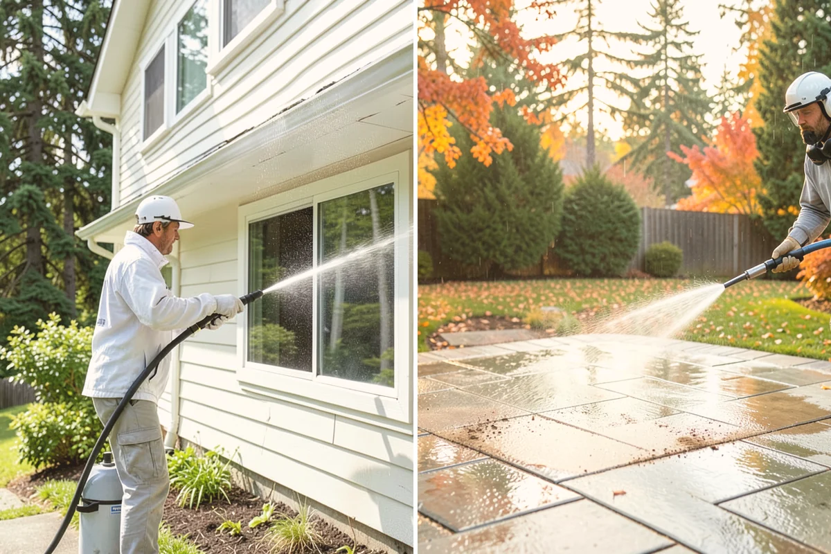 Exterior Dust Removal in Algona, King County, WA - Assess the siding for dust and pollen buildup